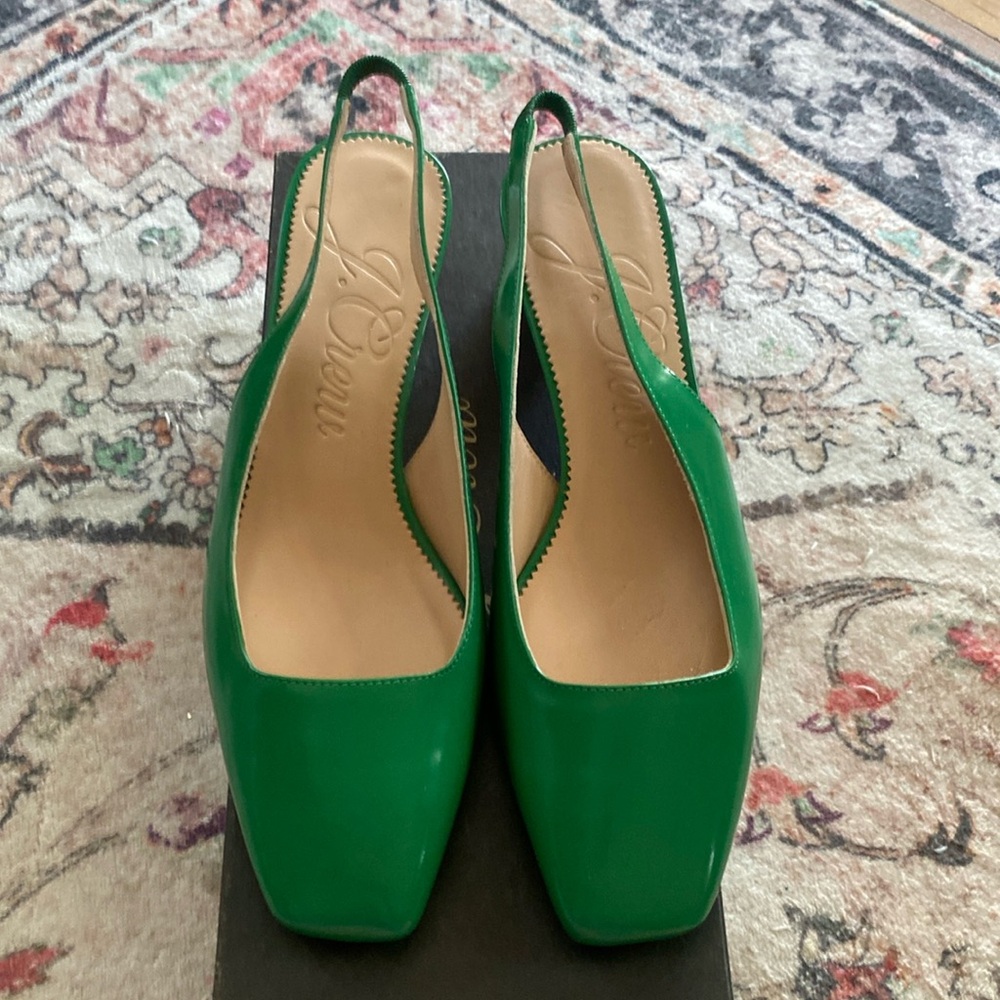 NWT J.Crew Sling back pump NWT